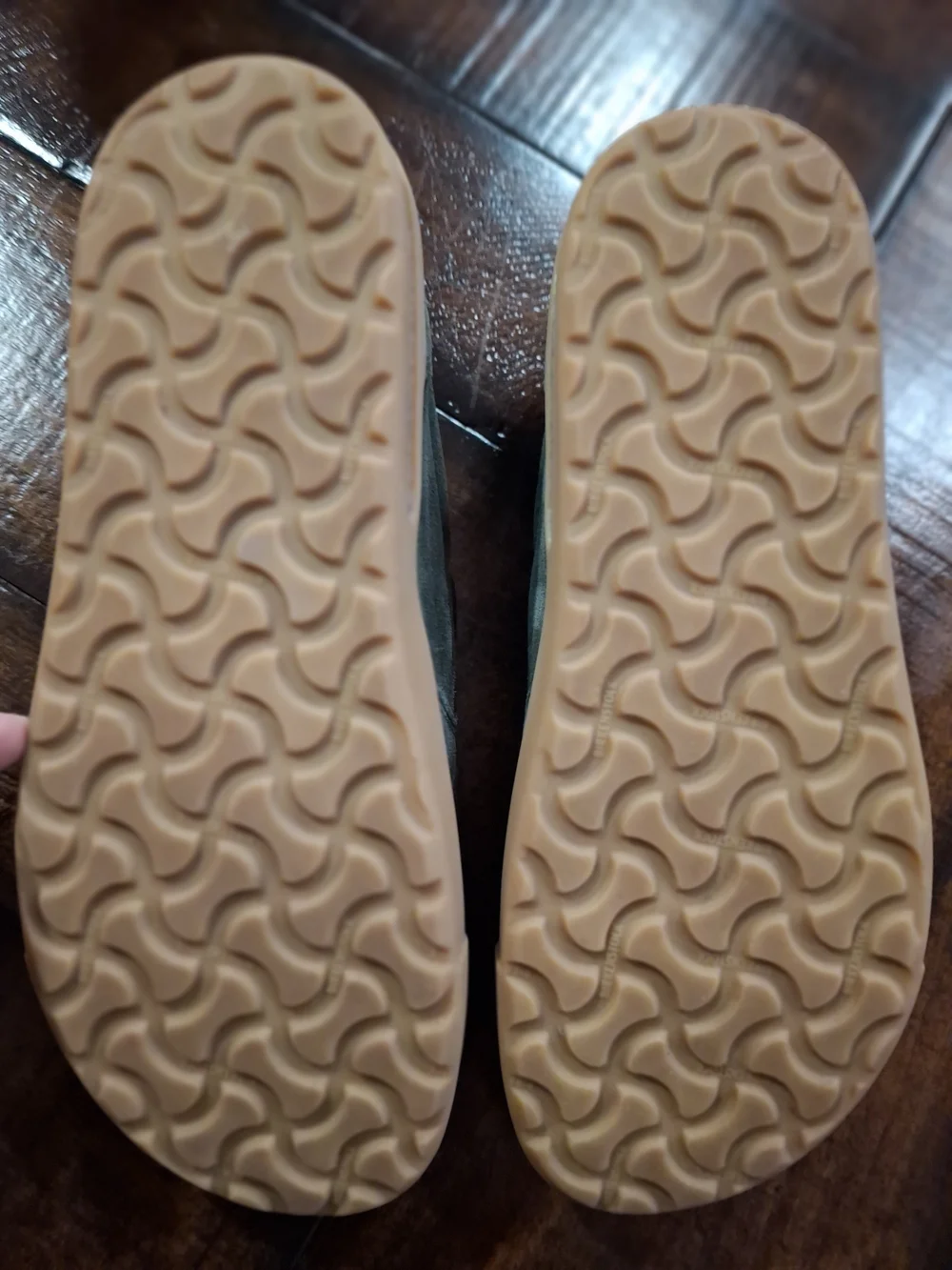 Birkenstock Oswego Suede Leather Slip On Shoes- Thyme Color EU39